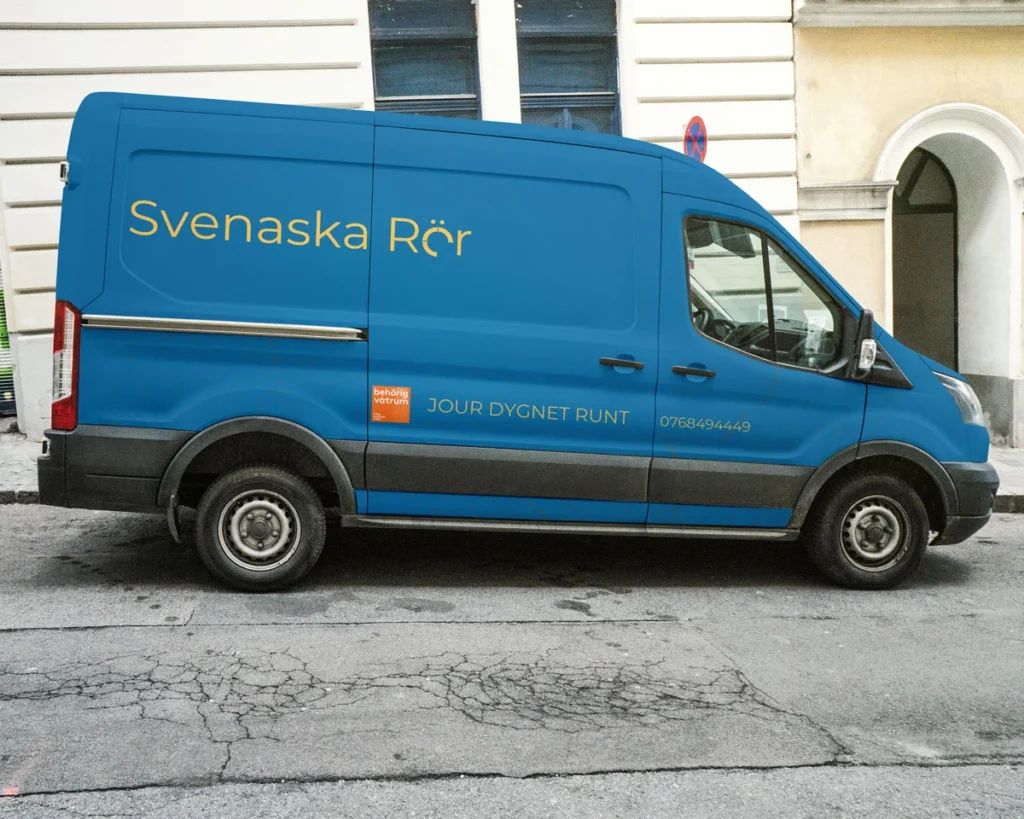 Svenska Rör van